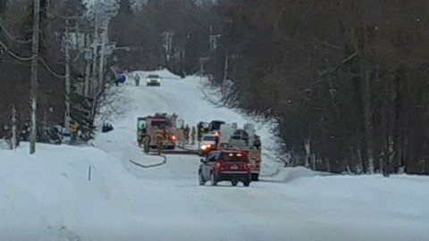 Un véhicule prend feu à Montmagny