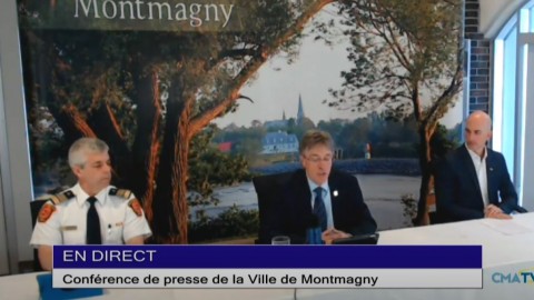 Conférence de presse de la ville de Montmagny du 4 mai 2020