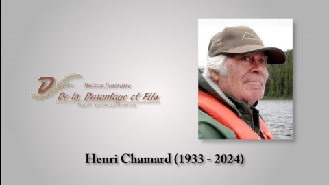 Henri Chamard (1933 - 2024)