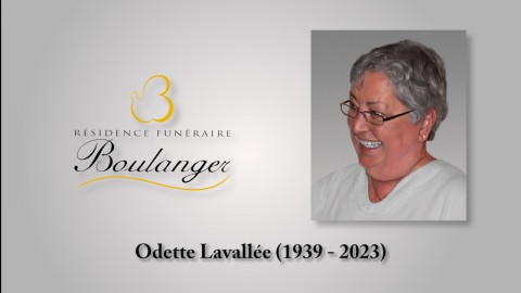 Odette Lavallée (1939 - 2023)