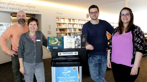 Le Club Lions de Montmagny renouvelle son partenariat avec la Bibliothèque de Montmagny