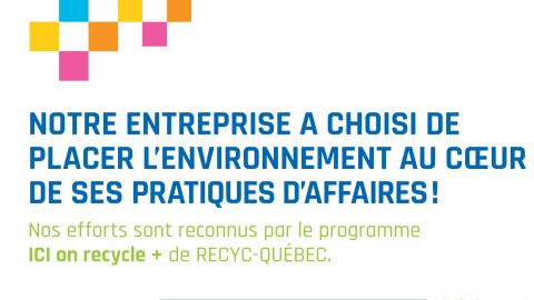 La MRC de L’Islet s’est qualifiée pour l’obtention du niveau Performance au programme de reconnaissance ICI on recycle + 