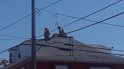 Incendie au centre-ville de Montmagny