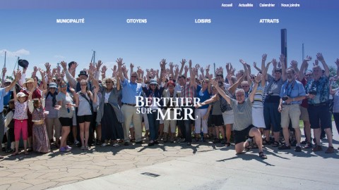 La Municipalité de Berthier-sur-Mer présente son tout nouveau site Internet