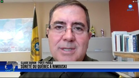 Entrevue - Sgt Claude Doiron, agent d'information à la Sûreté du Québec - 29 novembre 2022