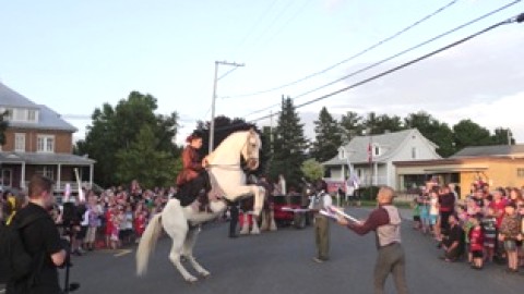 Cirque en Fleuve de retour à Cap-Saint-Ignace