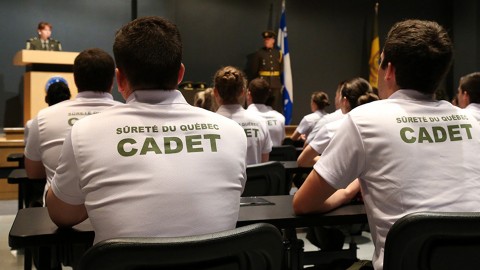 Le Programme des cadets de la Sûreté du Québec déployé dès le 3 juin 