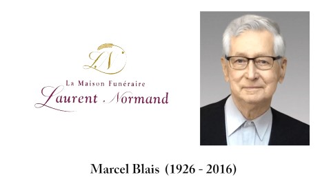 Marcel Blais (1926 - 2016)