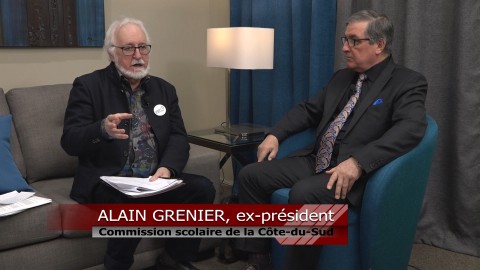 Entrevue - Alain Grenier, ex-président de la défunte Commission scolaire de la Côte-du-Sud - 11 février 2020