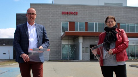 Fréchette Ford fait don de visières protectrices à la Fondation de l’Hôtel-Dieu de Montmagny! 