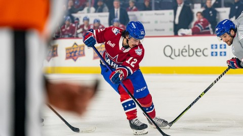 	            	DERNIÈRE HEURE -  Alex Barré-Boulet débute la saison avec Les Canadiens de Montréal	            