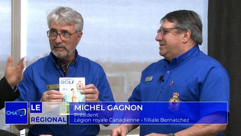 Entrevue - Michel Gagnon (prés.) & Alain Gaudreau (dir.) Légion canadienne filliale Bernatchez - 6 mai 2025