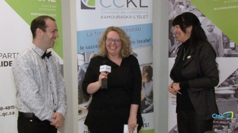 Entrevue - Gabriel Hudon (Président) & Nancy Dubé (Dir.-gén.) de la CCKL - 2 novembre 2023