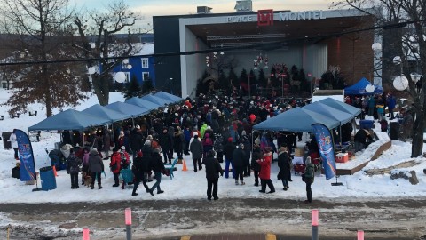 Un succès pour la Féérie de Noël à la place Montel