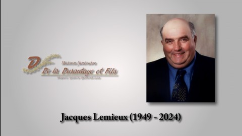 Jacques Lemieux (1949 - 2024)