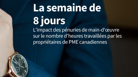 Les propriétaires de PME travaillent 59 heures par semaine pour pallier les pénuries de main-d’œuvre