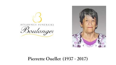Pierrette Ouellet (1937 - 2017) 