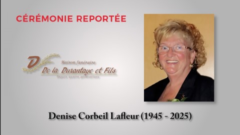 Denise Corbeil Lafleur (1945 - 2025)