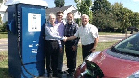 Le Carrefour La Pocatière : une première borne de recharge rapide dans le Bas-Saint-Laurent