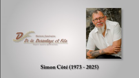 Simon Côté (1973 - 2025)