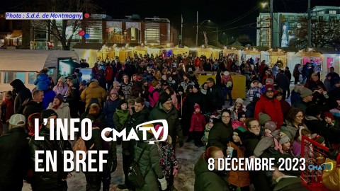 L'Info CMATV en bref du 8 décembre 2023