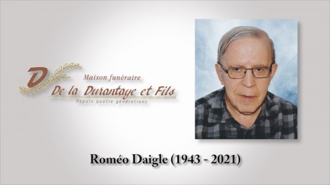 Roméo Daigle (1943 - 2021)