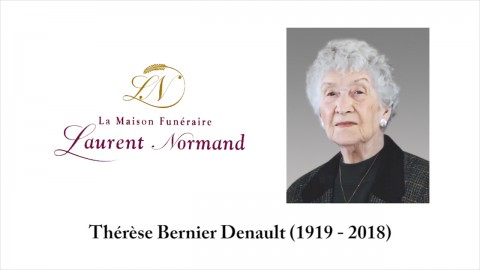 Thérèse Bernier Denault (1919 - 2018)