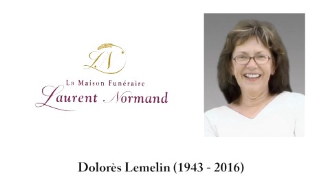 Dolorès Lemelin (1943 - 2016)