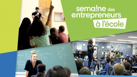 La Semaine des entrepreneurs à l’école se déroule partout au Québec