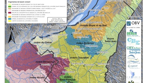 LES 9 ORGANISMES DE BASSINS VERSANTS DE LA RÉGION DE CHAUDIÈRE-APPALACHES UNISSENT LEUR FORCE