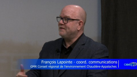 Entrevue - François Lapointe, de GMR - Conseil régional de l'environnement Chaudière-Appalaches - 18 décembre 2024