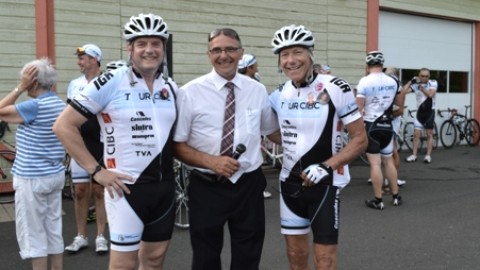 Le Tour CIBC Charles-Bruneau était de passage à L'Islet