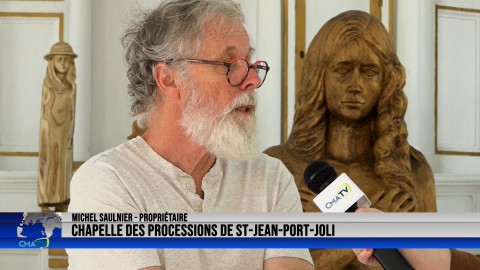 	            	Entrevue - Michel Saulnier, propriétaire de la chapelle des procession de St-Jean-Port-Joli - 1 juin 2023	            