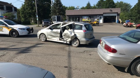 Collision à Cap-Saint-Ignace