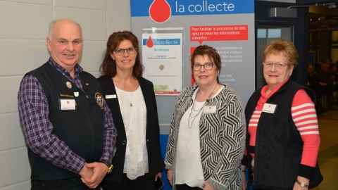 188 donneurs à la dernière collecte de sang à Montmagny