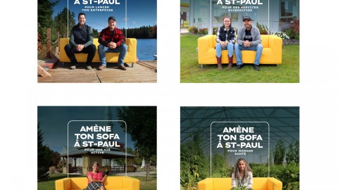 Campagne de marketing territorial ambitieuse et rafraîchissante pour Saint-Paul.