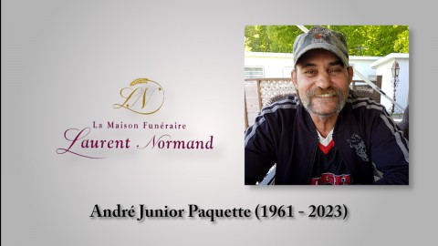 André Junior Paquette (1961 - 2023)