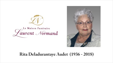 Rita Deladurantaye Audet  (1936 - 2018)