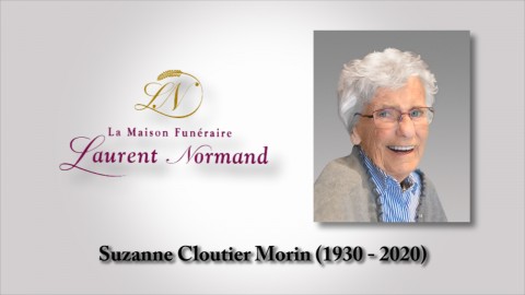 Suzanne Cloutier Morin (1930 - 2020)