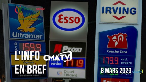 L'Info CMATV en bref du 8 mars 2023