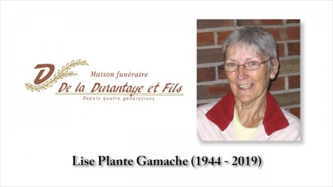 LIse Plante Gamache (1944 - 2019)
