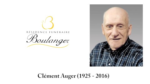 Clément Auger (1925 - 2016)