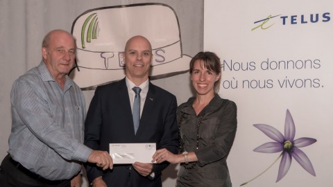 Telus remet 7 500 $ au Musée maritime du Québec