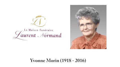 Yvonne Morin (1918 - 2016)