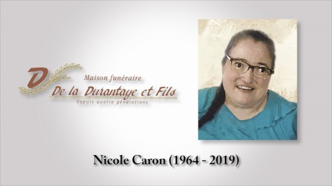 Nicole Caron (1964 - 2019)