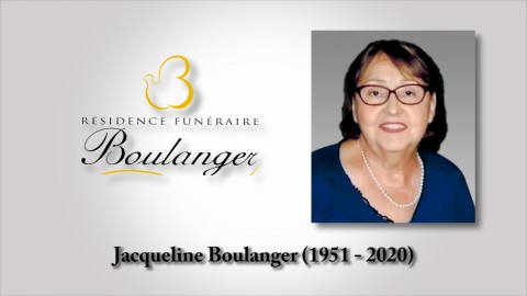 Jacqueline Boulanger (1951 - 2020)