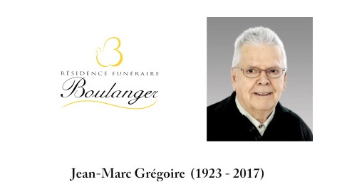 Jean-Marc Grégoire (1923 - 2017)