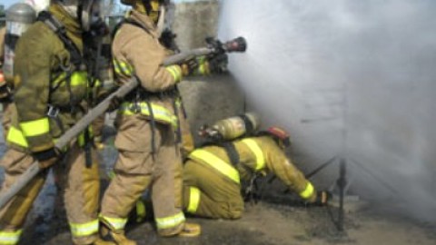 Incendie au Lac-Frontière