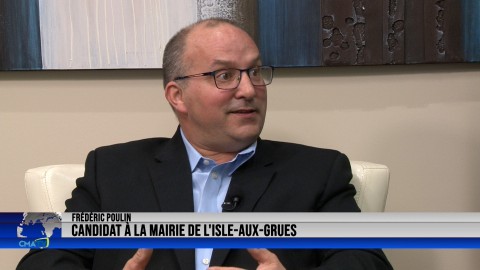 Entrevue - Frédéric Poulin, candidat à la mairie de l'Isle aux Grues - 2 mars 2023