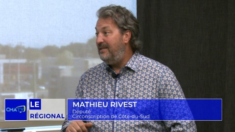 Entrevue - Mathieu Rivest, député de Côte-du-Sud - 7 août 2025